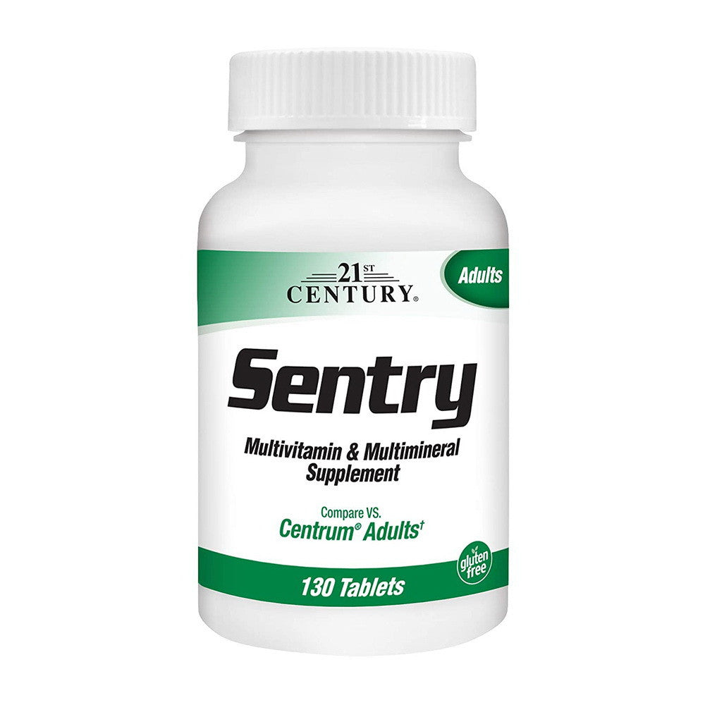 21St Century Sentry Multi Vitamin And Mineral Tablets - 130 Ea
